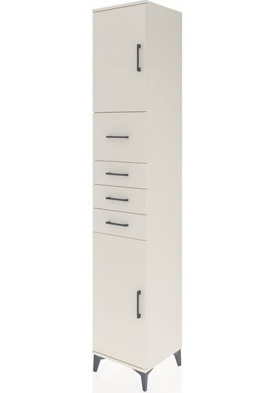 Hyperion Dolap 3 Raflı 4 Çekmeceli 2 Kapaklı 44x44x243 Aytaşı-aytaşı Aytası