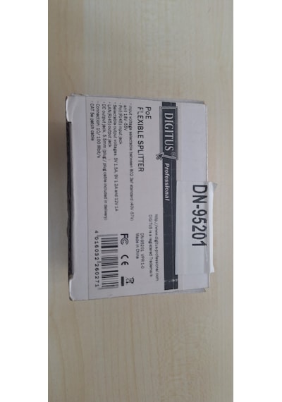 Poe Splitter / Selectable Output Voltages: 5v 1.5a, 9v 1.2a