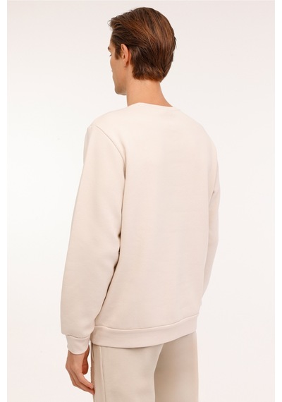 Lumberjack Ml Aron 16sd4001 4pr Taş Rengi Erkek Sweatshirt 000000000101899185 Gri
