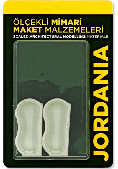 Jordania Küvet 1/025 Je07-b125-011 Çok Renkli