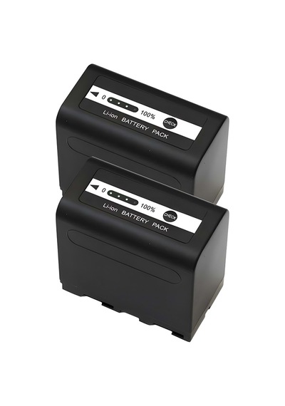 Patona NP-F970D 7800 Mah Güç Göstergeli LED Işık Bataryası 2'li Paket