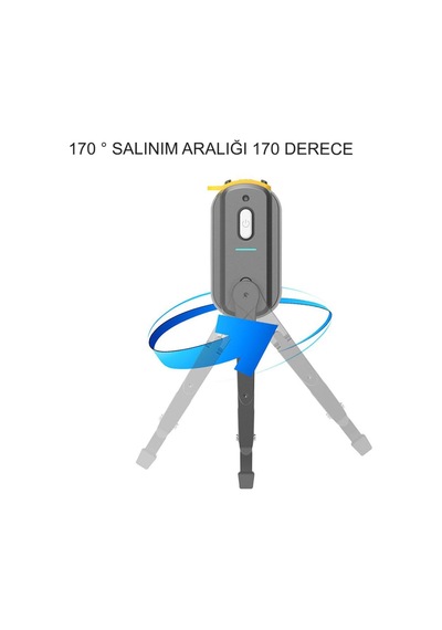Evrensel Su Geçirmez Kask Silecek 1200 Mah Şarj Edilebilir Motosiklet Kask Cam Silecek