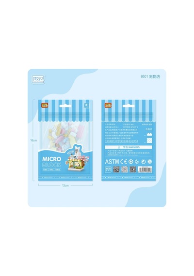 Lz8601 Nessiworld Blok Oyuncak Poşet -vagonlife