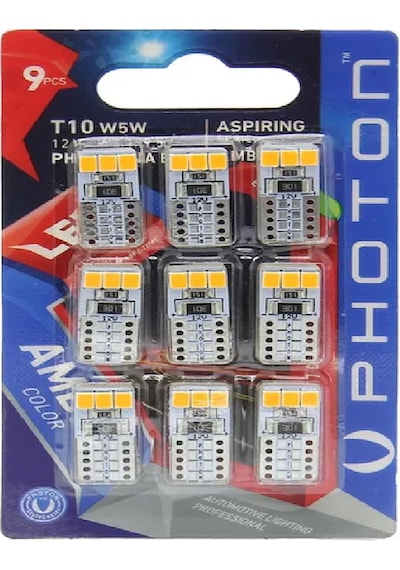 Photon T10 PH7010 W5W Led Modül Blister Turuncu Amber