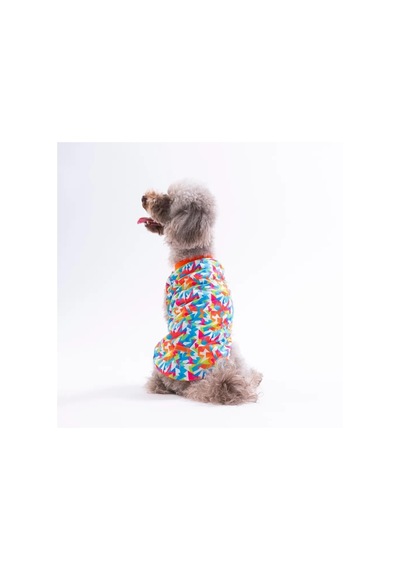 Pawstar 26839 Mosaic Küçük Irk Köpek T-shirtü