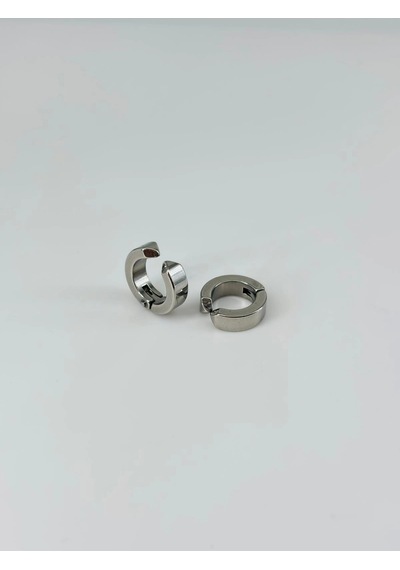 Sıkıştırma Çelik Erkek Küpe - Ekp0036 Çok Renkli