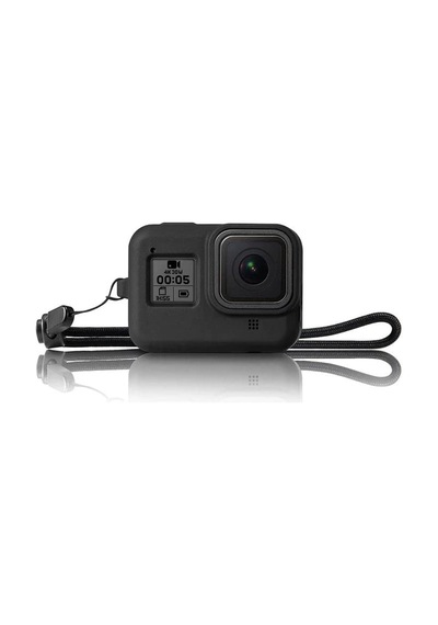 Hero 8 Silikon Kılıf, Go Hero 8 İle