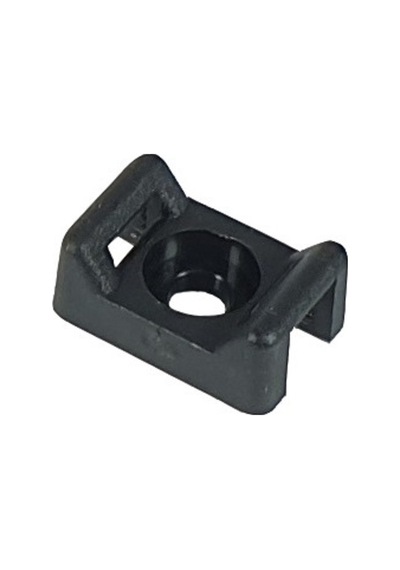 Vidalı Kroşe - 16 x 10 x Ø5mm - Siyah - 25 Adet