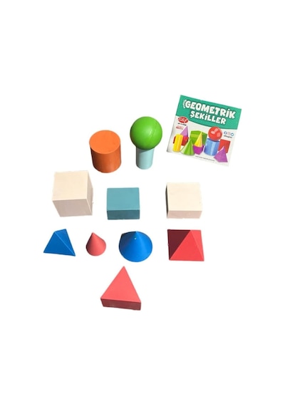 Bigibu 11 Parça Geometrik Şekiller Eğitici Geometrik Şekiller İlkokul Ve Okul Öncesi Eğitici Matematik Seti