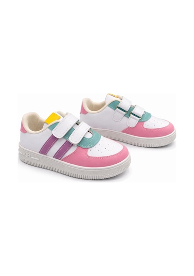 Papucumun Dünyası Günlük Bebek Çocuk Sneaker Cırt Cırt Bantlı Spor Ayakkabı Yürüyüş Ayakkabısı Pembe- Mor Papucumun Dünyası Günlük Bebek Çocuk Sneaker Cırt Cırt Bantlı Spor Ayakkabı Yürüyüş Ayakkabısı Pembe- Mor