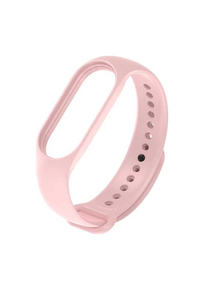 Xiaomi Mi Band 7 Uyumlu Klasik Mtr Kordon-pembe Açık