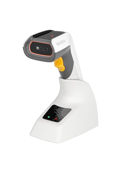 Henex H310rc 2d Kablosuz Barkod Okuyucu 2,4g + Cradle + 1.0 Mp + Bluetooth 5.0 3 In 1 Type-c Cable