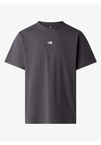 The North Face Nf0a8gqe-dom Essential Center Logo Relaxed Short Erkek T-shirt Gri
