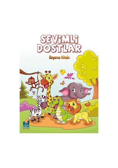 Sevimli Dostlar Boyama Kitabı
