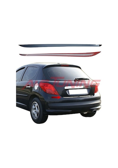 Peugeot 207 Krom Bagaj Alt Çıta 2006 Üzeri Çelik Kalp