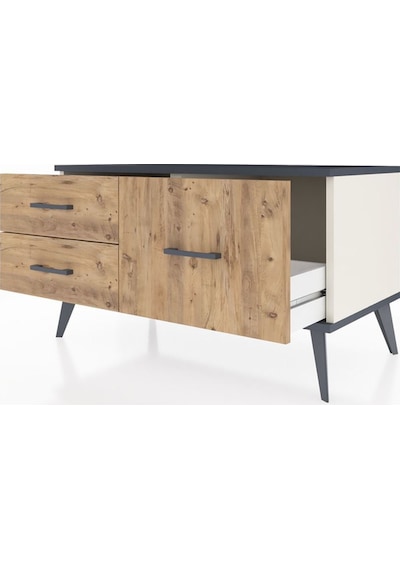 Hyperion Şifonyer 3 Raflı 88x44x48 Aytaşı-antrasit/çam Antrasit/çam Hyperion Şifonyer 3 Raflı 88x44x48 Aytaşı-antrasit/çam Antrasit/çam