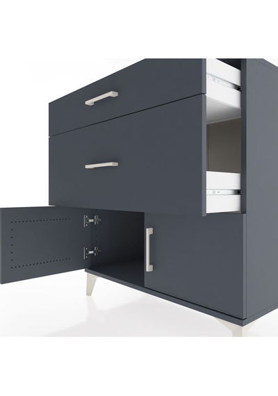 Hyperion Şifonyer 2 Çekmeceli 2 Kapaklı 88x44x96 Antrasit-ant... Antrasit Hyperion Şifonyer 2 Çekmeceli 2 Kapaklı 88x44x96 Antrasit-ant... Antrasit