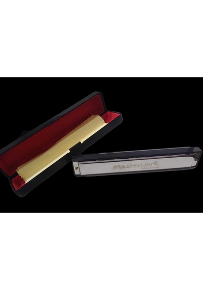 24 Delikli C ( DO ) Mızıka - Kutulu Temizleme Mendili Dahil - 24 Hole C Key With Case And Cloth-sgh-mstrdd