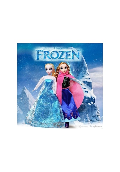 Disney Frozen Elsa Anna Olaf Oyuncak Bebek Seti