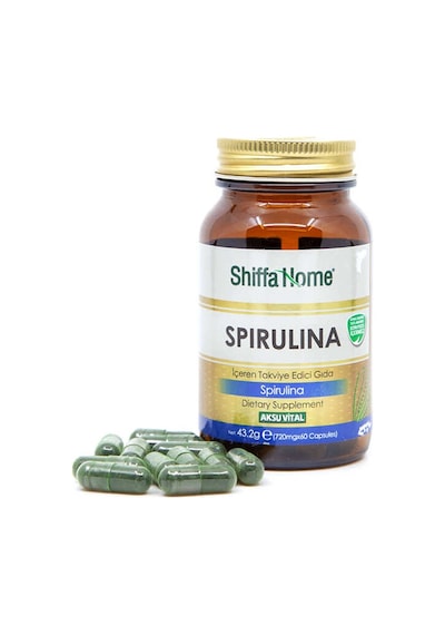 Shiffa Home Spirulina   Kapsül 720 Mg 60   Kapsül