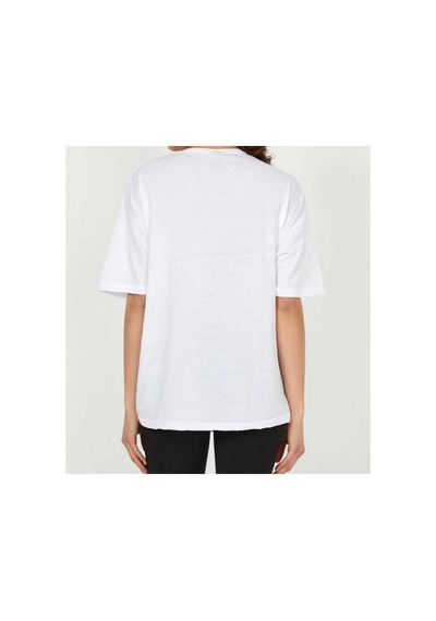 Noıssey Beyaz Marvel Baskılı Oversize Unisex Rahat Kalıp