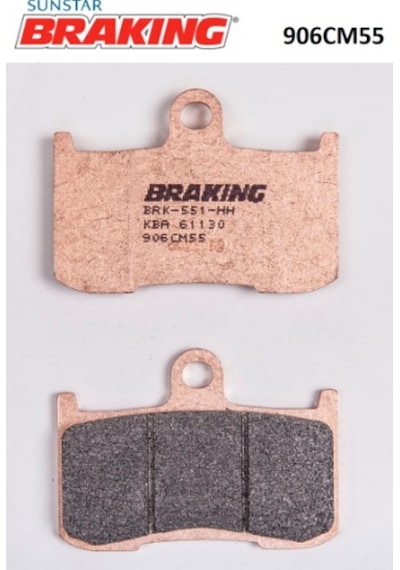Trıumph Daytona 675 2006 Braking Sinterli Ön Fren Balatası 906cm55