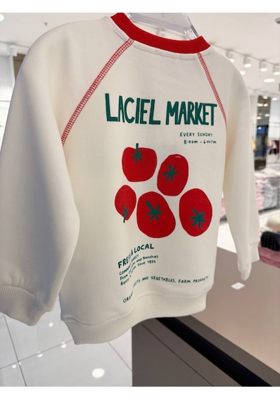 Poala Kids Tomato Sweatshirt Çok Renkli
