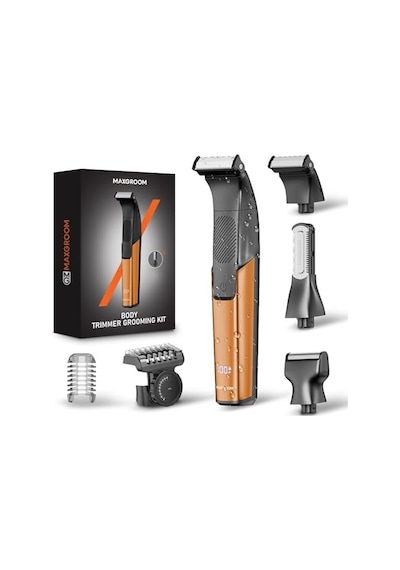 Maxgroom Erkekler İçin 3'ü 1 Arada Elektrikli Vücut Tıraş Makinesi Değiştirilebilir Başlıklar, Su Geçirmez Tasarım, Göğüs, Sırt, Koltuk Altları, Kasık İçin İdeal, Performansınızı Artırın Turuncu Diğer Maxgroom Erkekler İçin 3'ü 1 Arada Elektrikli Vücut Tıraş Makinesi Değiştirilebilir Başlıklar, Su Geçirmez Tasarım, Göğüs, Sırt, Koltuk Altları, Kasık İçin İdeal, Performansınızı Artırın Turuncu Diğer