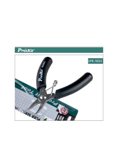 Proskit 1PK-501C Eğri Ağız Kargaburun 100mm