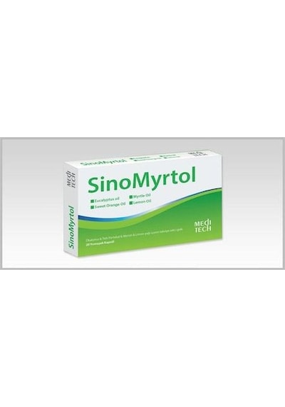 Sinomyrtol 20 Yumşak Kapsül