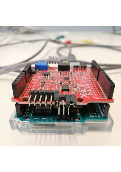 Ekg-emg Arduino Shield Açık Kaynak Kod Ekg Ecg Emg Nabız Kalp Elektrokardiyografi