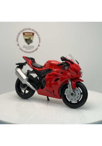 Suzuki Gsx-r1000 - 1:18 Ölçek 12cm Kutulu Diecast Model Kırmızı