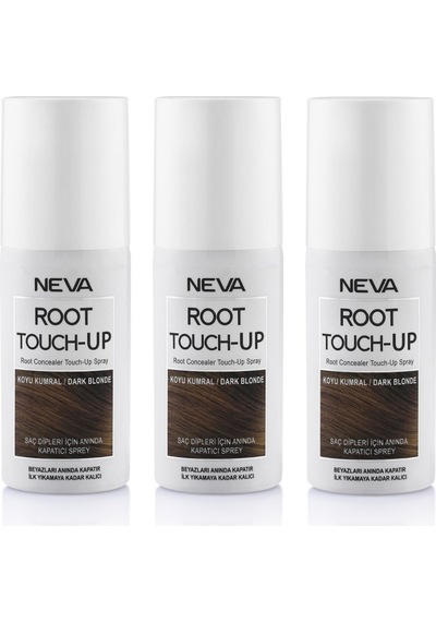 Neva Root Touch Up Kapatıcı Sprey Koyu Kumral 3 x 75 ML