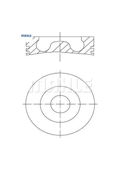 Piston Segman 86,5m-0,20kısa Boxer Iii-transit 2.2