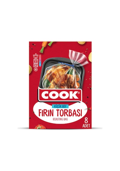 2 Adet Cook Fırın Torbası Tavuk/yanmaz