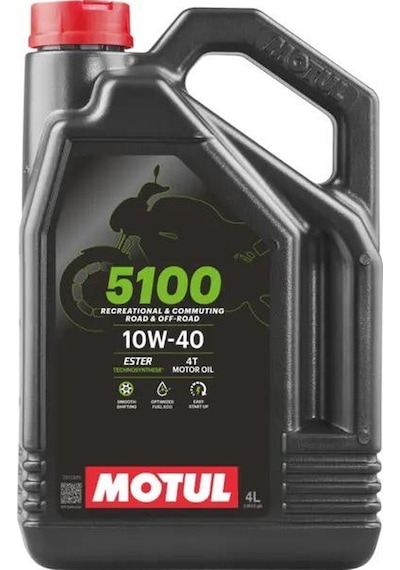 Motul 5100 10W-40 Road & Off Road 4T Motosiklet Motor Yağı 4 L