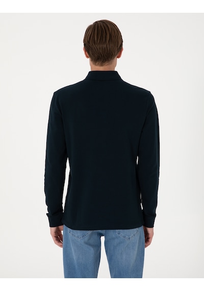 Pierre Cardin Erkek Lacivert Sweatshirt 50314048-vr033 Lacivert