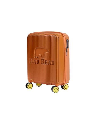 Bad Bear Logo Turuncu Kabin Boy Tekerlekli Abs Valiz 40 Lt. - Turuncu