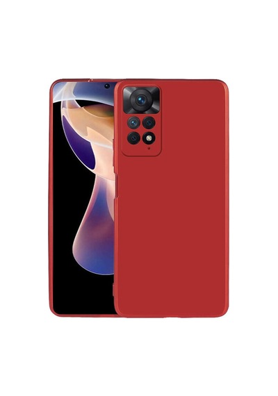 Case 4u Xiaomi Redmi Note 11 Pro 5g Kılıf Klasik Mat Renkli Yumuşak Premier Silikon