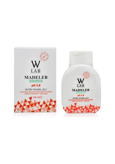W-lab Madeleb Intim Jel 250 Ml 124-Pembe