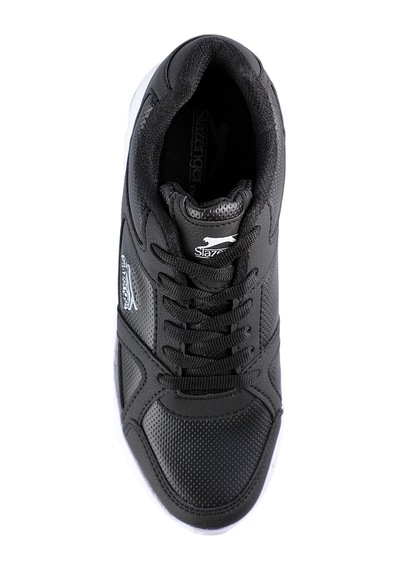 Slazenger PERA Büyük Beden Erkek Sneaker Ayakkabı Siyah / Beyaz