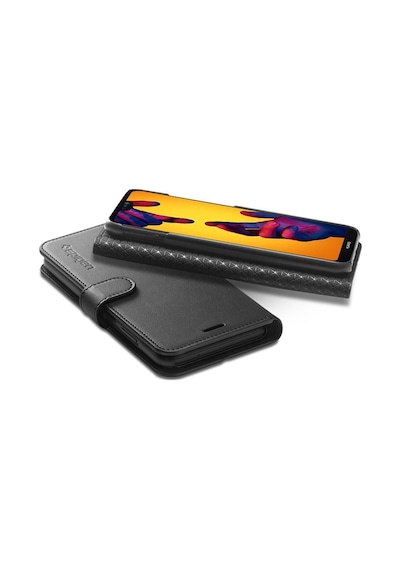Spigen P20 Lite / Nova 3e İle Uyumlu Kılıf Wallet S Cüzdan