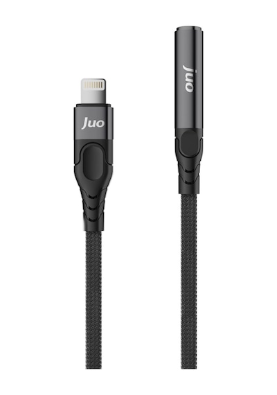 Juo Lightning To 3.5mm Jack Aux Kulaklık Çevirici Dönüştürücü Adaptör Kablo