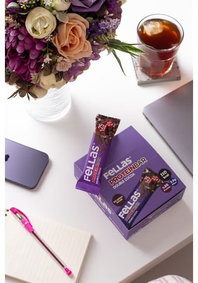 Fellas Duble Kakaolu Protein Bar 12 x 32 G