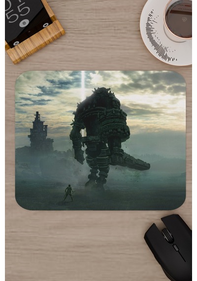Shadow Of The Colossus Dikişli Kauçuk Oyuncu Mousepad V4 - 22x18 Gaming Mouse Pad