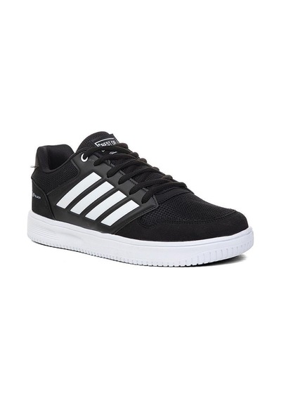 Kocamanlar Bst-074 Unisex Spor Ayakkabı SİYAH-BEYAZ