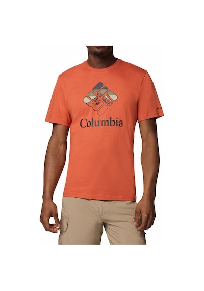 M Rapid Ridge Graphic Tee Turuncu