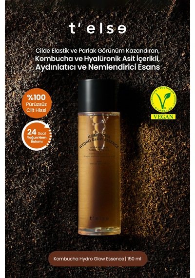 Cilde Parlak Görünüm Kazandıran Aydınlatıcı Ve Nemlendirici Esans T Else Kombucha Hydro Glow Essence