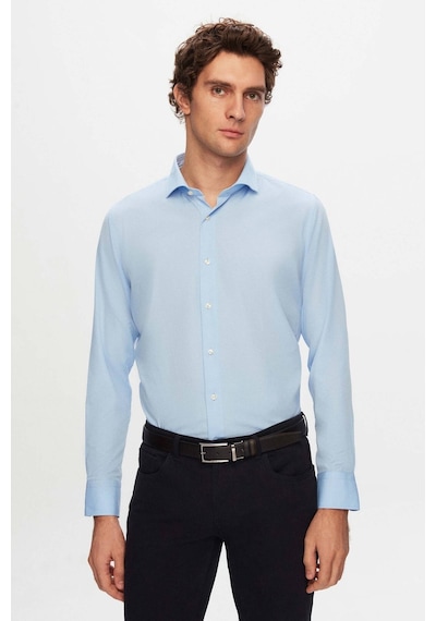 D's Damat Slim Fit Italyan Yaka Dar Kesim Klasik Kravatlık Uzun Kollu Kolay Ütülenebilir Erkek Gömlek N 2HF02ORT4185 Açık Mavi D's Damat Slim Fit Italyan Yaka Dar Kesim Klasik Kravatlık Uzun Kollu Kolay Ütülenebilir Erkek Gömlek N 2HF02ORT4185 Açık Mavi