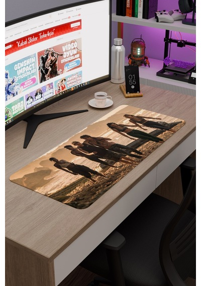 Outer Banks V5 70x30 Xl Gaming Kauçuk Kaymaz Taban Mouse Pad Fare Altlığı